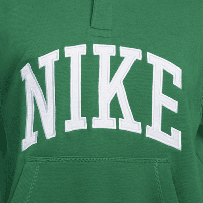 Polo de tejido Fleece de manga larga para hombre Nike Club Fleece