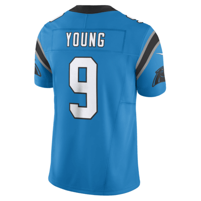 Jersey Nike Dri-FIT de la NFL Limited para hombre Bryce Young Carolina Panthers