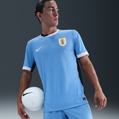 Jersey de fútbol Nike Dri-FIT ADV Authentic de Uruguay local 2024/25 Match (equipo masculino) para mujer