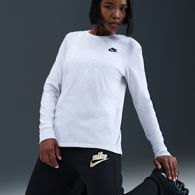 Nike Sportswear Club Fleece Women's Mid-Rise Wide-Leg Pants