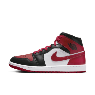 black and red jordans 1 womens