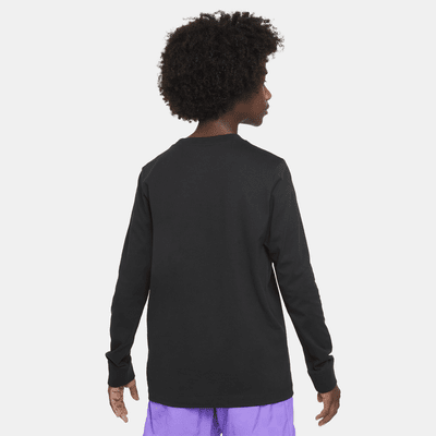 Nike Sportswear Older Kids' Long-Sleeve T-Shirt