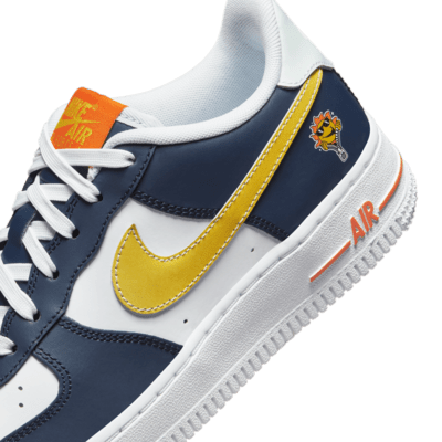 Air Force 1 Low Lv8 Bg Bts- Mid Nvy/Wht/Orange - Sports Gallery