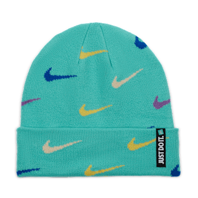 Conjunto de gorro y guantes para niños talla grande Nike Swoosh Repeat