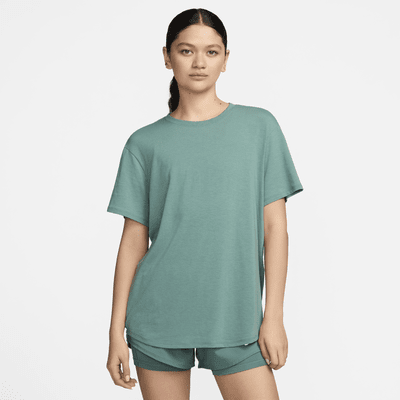 Playera de manga corta Dri-FIT para mujer Nike One Relaxed