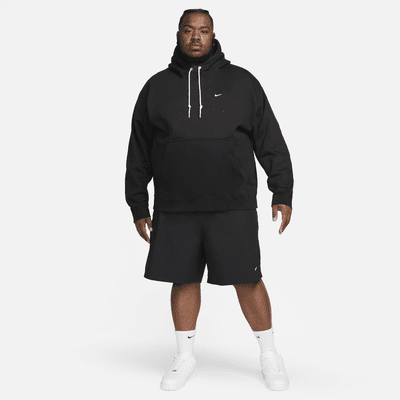 Felpa pullover in fleece con cappuccio Nike Solo Swoosh – Uomo