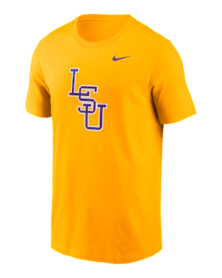 Мужская футболка LSU Tigers Baseball Logo Nike College