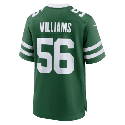 NFL New York Jets (Quincy Williams) Men's Game Football Jersey