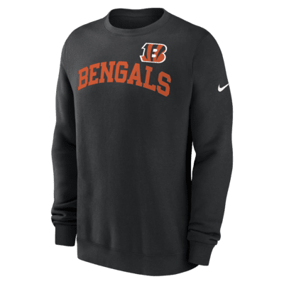 Cincinnati Bengals Club Men's Nike NFL Pullover Crew