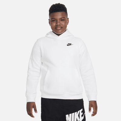 Nike Sportswear Club Fleece Big Kids' (Boys') Pullover Hoodie (Extended Size)