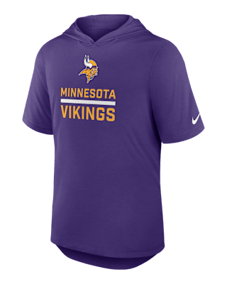 Мужская футболка Minnesota Vikings Nike Dri-FIT NFL Hooded