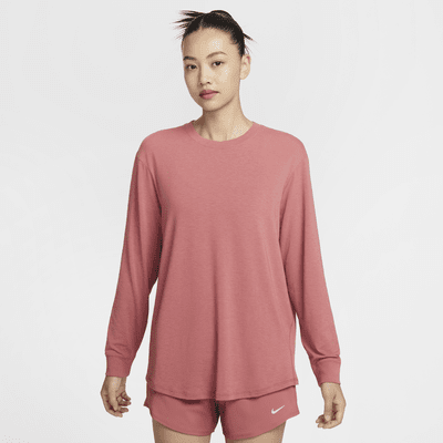 Nike One Relaxed 女款 Dri-FIT 長袖上衣