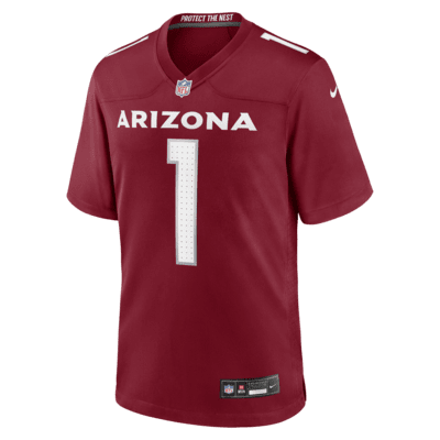 Jersey de fútbol americano Nike de la NFL Game para hombre Paris Johnson Jr. Arizona Cardinals