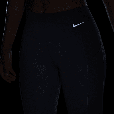 Leggings i fullängd Nike Universa med fickor, mediumstöd och medelhög midja för kvinnor