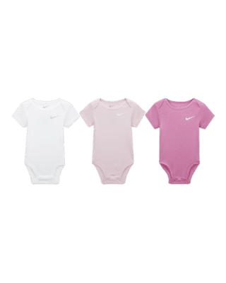 Детские  Nike Mini Me Baby (0-9M) 3-Pack Bodysuits