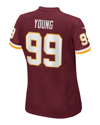 Toddler Nike Chase Young Burgundy Washington Football Team Game Jersey