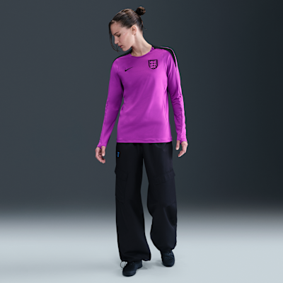 England Strike Women's Nike Dri-FIT Football Crew-Neck Knit Top