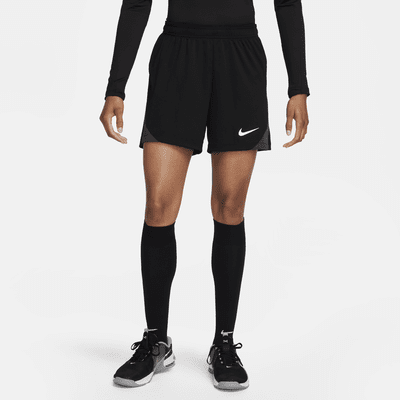 Short Nike Femme Dri-FIT Strike gris/vert fluo - Boutique football