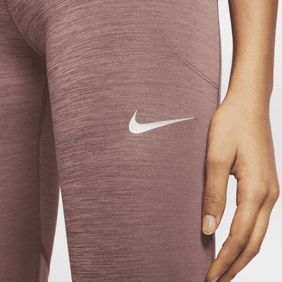 Nike Fast középmagas derekú női futóleggings