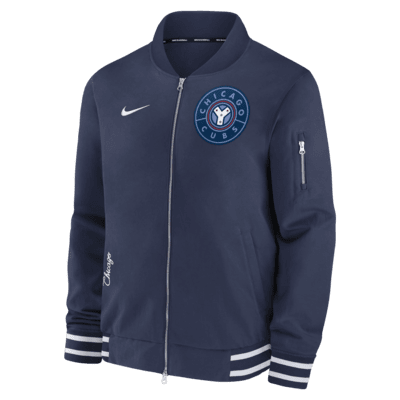 Мужская куртка Chicago Cubs Authentic Collection City Connect Game Time