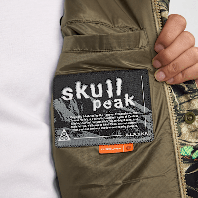 Nike ACG PrimaLoft® "Skull Peak" Storm-FIT Jacke mit durchgehendem Reißverschluss (Herren)