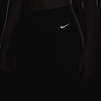 เลกกิ้งเอวสูง 7/8 ส่วนผู้หญิงซัพพอร์ตแบบมั่นคงพร้อมกระเป๋า Nike Go