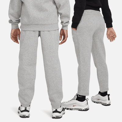 Nike Sportswear Club Fleece Big Kids' Open-Hem Pants. Nike.com