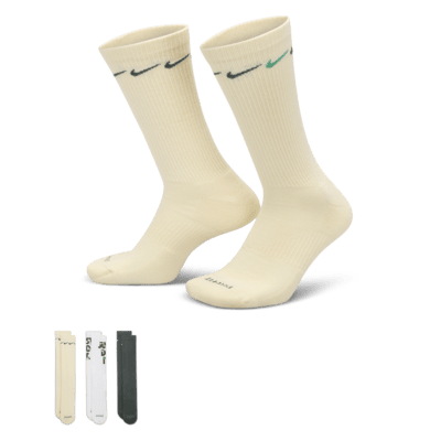 Nike Everyday Plus Cushioned Crew-Socken (3 Paar)