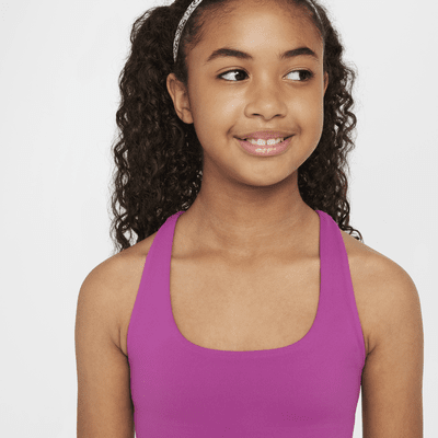 Nike One Big Kids' (Girls') Long-Line Sports Bra