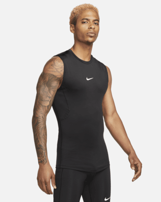 Мужские тайтсы Nike Pro Dri-FIT Tight Sleeveless Fitness Top для тренировок