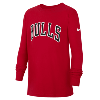 Chicago Bulls Courtside Camiseta de manga larga Nike de la NBA - Niño/a.  Nike ES