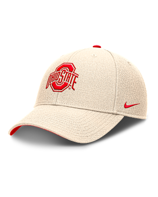 Мужские  Ohio State Primetime Rise Nike Dri-FIT College Trucker Adjustable Hat