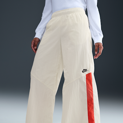 Dámské tkané kalhoty Nike Sportswear se širokými nohavicemi