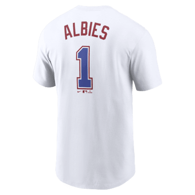 MLB Atlanta Braves City Connect (Ozzie Albies) Men's T-Shirt. Nike.com