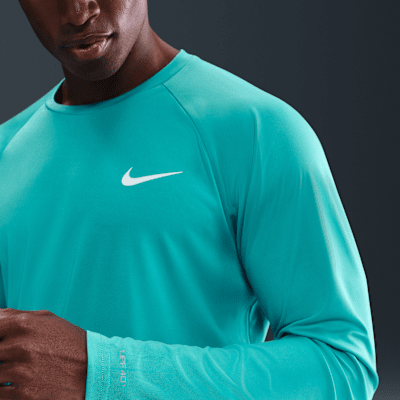 Camiseta Hydroguard de natación de manga larga para hombre Nike Essential