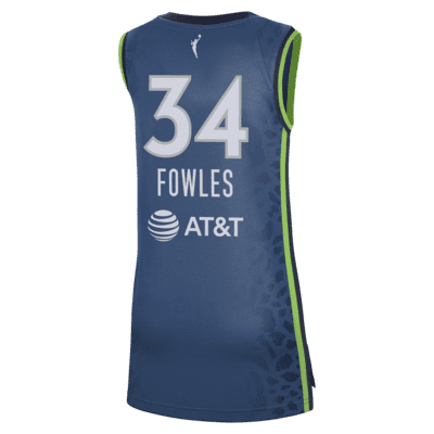 Youth Nike Sylvia Fowles Blue Minnesota Lynx 2021 Explorer Edition Victory  Player Jersey