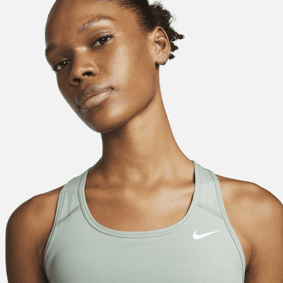 Bra deportivo de media sujeción sin almohadilla para mujer Nike Swoosh