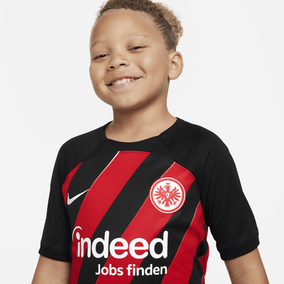 Maillot de football Nike Dri-FIT Eintracht Frankfurt 2023/24 Stadium Domicile pour ado