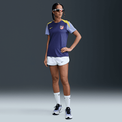 Strike Atlético de Madrid Camiseta de fútbol de manga corta Nike Dri-FIT - Mujer