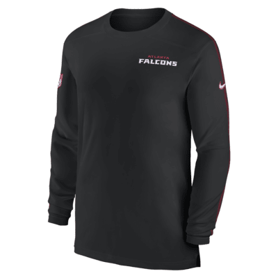 Atlanta Falcons Sideline Coach Men's Nike Dri-FIT NFL Long-Sleeve Top