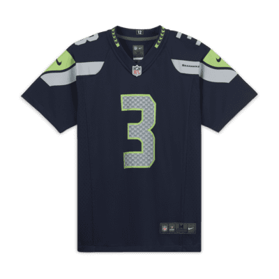 NFL Seattle Seahawks (Russell Wilson) amerikaifutball-mérkőzésmez nagyobb gyerekeknek