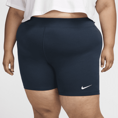 Nike Sportswear Classic Women's High-Waisted 8" Biker Shorts (Plus Size)