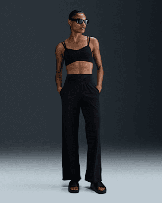 Женские  Nike Zenvy Dri-FIT High-Waisted Wide-Leg Pants