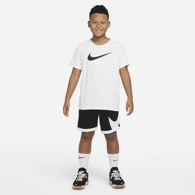 Shorts de básquetbol para niños talla grande Nike Dri-FIT