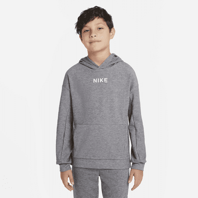 Sudadera con gorro sin cierre de entrenamiento para niños talla grande Nike Dri-FIT Performance Select