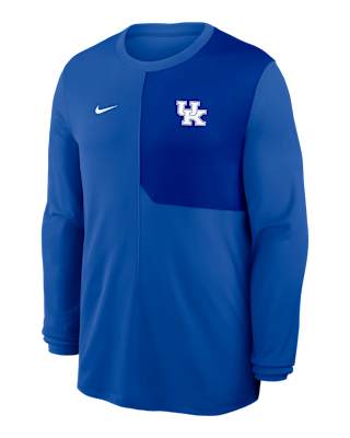 Мужские  Kentucky Sideline Coach Nike Dri-FIT College Long-Sleeve Top