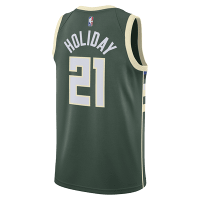 Milwaukee Bucks Icon Edition 2022/23 Men's Nike Dri-FIT NBA Swingman Jersey