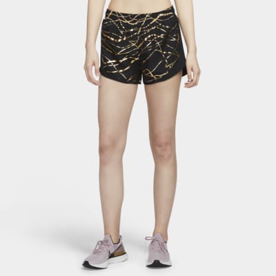 nike leopard print running shorts