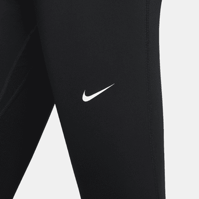 Nike Pro Women's Mid-Rise Mesh-Paneled Leggings