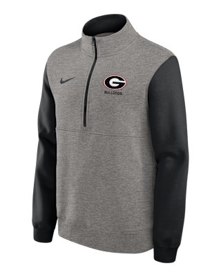 Мужские  Georgia Club Nike College 1/2-Zip Crew